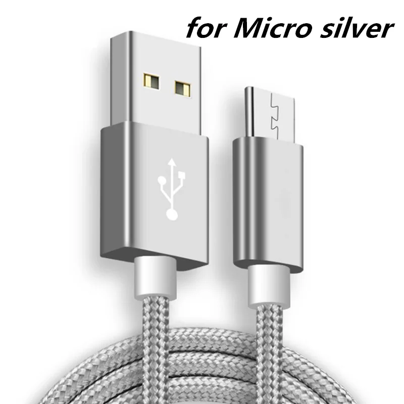 Нейлон Тип usb C зарядный кабель для синхронизации данных и быстрой зарядки 1,5 м Micro USB 8 Pin кабель в оплетке для huawei samsung Xiaomi Iphone