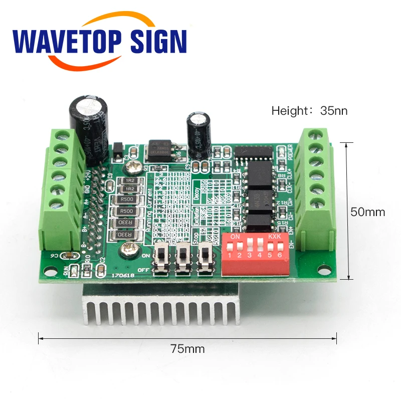 Шаговый двигатель драйвер TB6560 3A DC10V-35V использовать для гравировки и резки