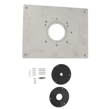 

Router Table Insert Plate Woodworking Drill Hole Benches Trimmer Milling Machine