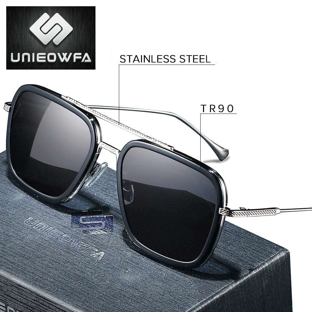 Gafas de sol graduadas polarizadas para hombre, lentes ópticas de inoxidable de alta calidad para miopía, hipermetropía, marca - AliExpress