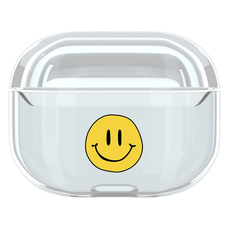 1010 Чехол для Airpods Pro, чехол, милый, прозрачный, жесткий, пластиковый, беспроводной, Bluetooth, наушники, бампер для Apple Airpods Pro, чехлы - Цвет: 1010
