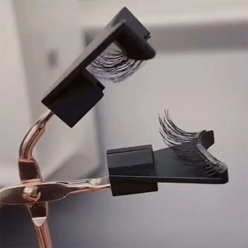 Modelador de Cílios Feitos à Mão com Quantum Fácil de Usar Magnéticos Macio Magnético Cílios Postiços Conjunto 6 com quantum macio magnético cílios postiços conjunto