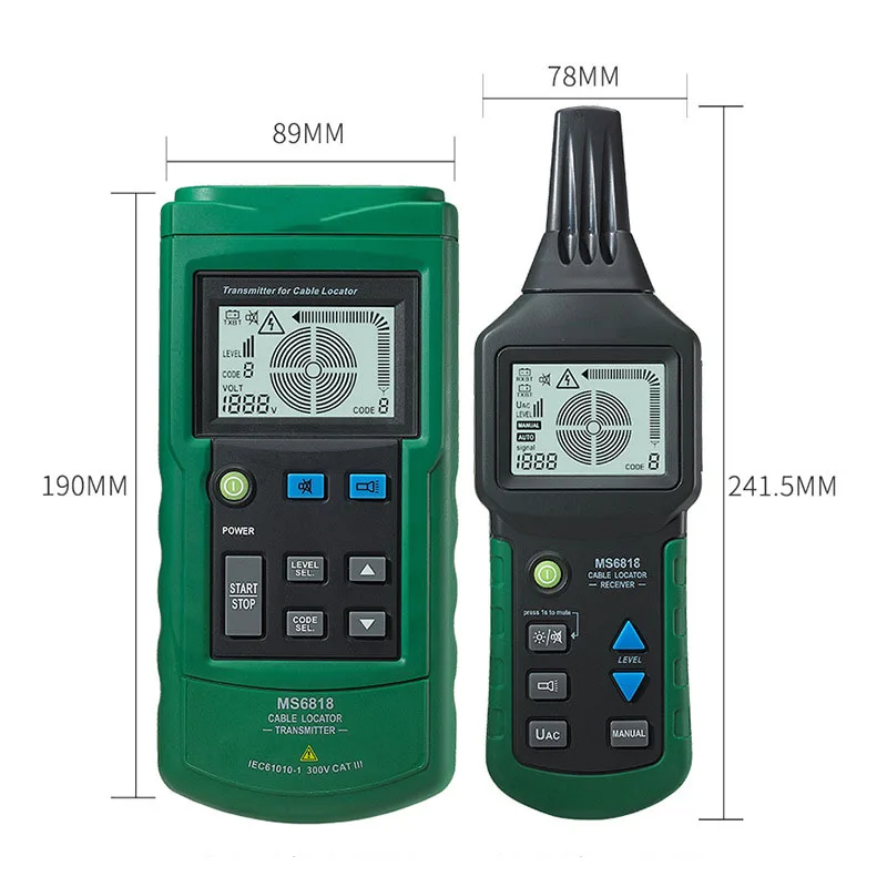 Cable Detector Underground Cable Open Circuit Detection Open Circuit Fault Finding Electrical Circuit Detection Accuracy Ms6818