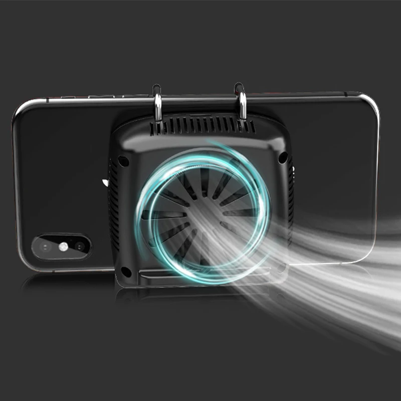  Mobile Phone Gaming Cooler Cooling Pad Support IOS Iphone Android Huawei Sumsung Smartphone PUBG Ga