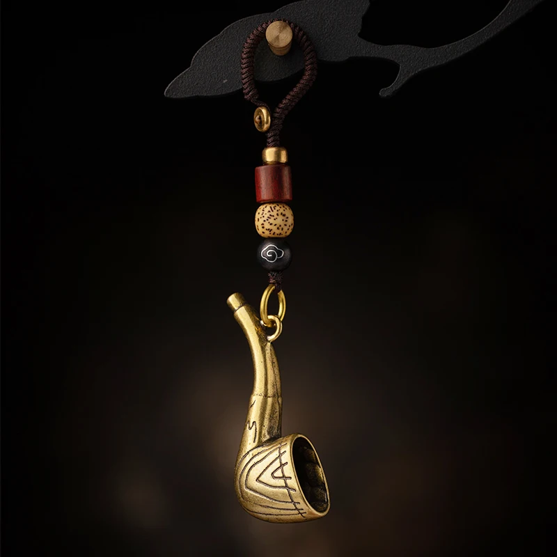  Tobacco Pipe Keyrings Pendants  (2)