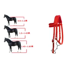 Седло для лошади уздечка для лошади недоуздок для лошади вожжи Поводья для верховой езды, регулируемые износостойкие, для лошади, с лямкой на шее, долгая жизнь, удобные, на открытом воздухе