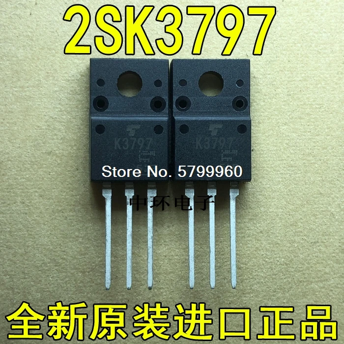 10 шт./лот K3797 2SK3797 TO-220F 13A 600 в транзистор | Электронные компоненты и принадлежности