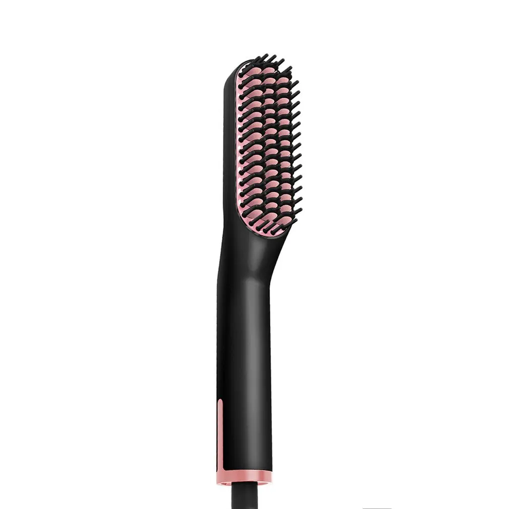 

Beard Comb Pig Bristle Brush Multi-Function Hair Dryer Wet And Dry Hot Air Comb Straight Hair Comb Men'S Style Comb