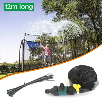 

Summer Sprinkler Sprayer Watering System Water Sprinkler for Trampoline Outdoor Water Game Kids Fun Backyard Garden Grass Lawn