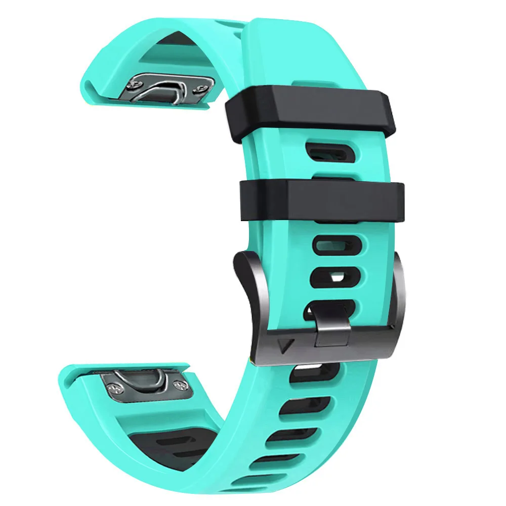 Silicone Quick Release Smartwatch Strap - Versatile Replacement Wristband