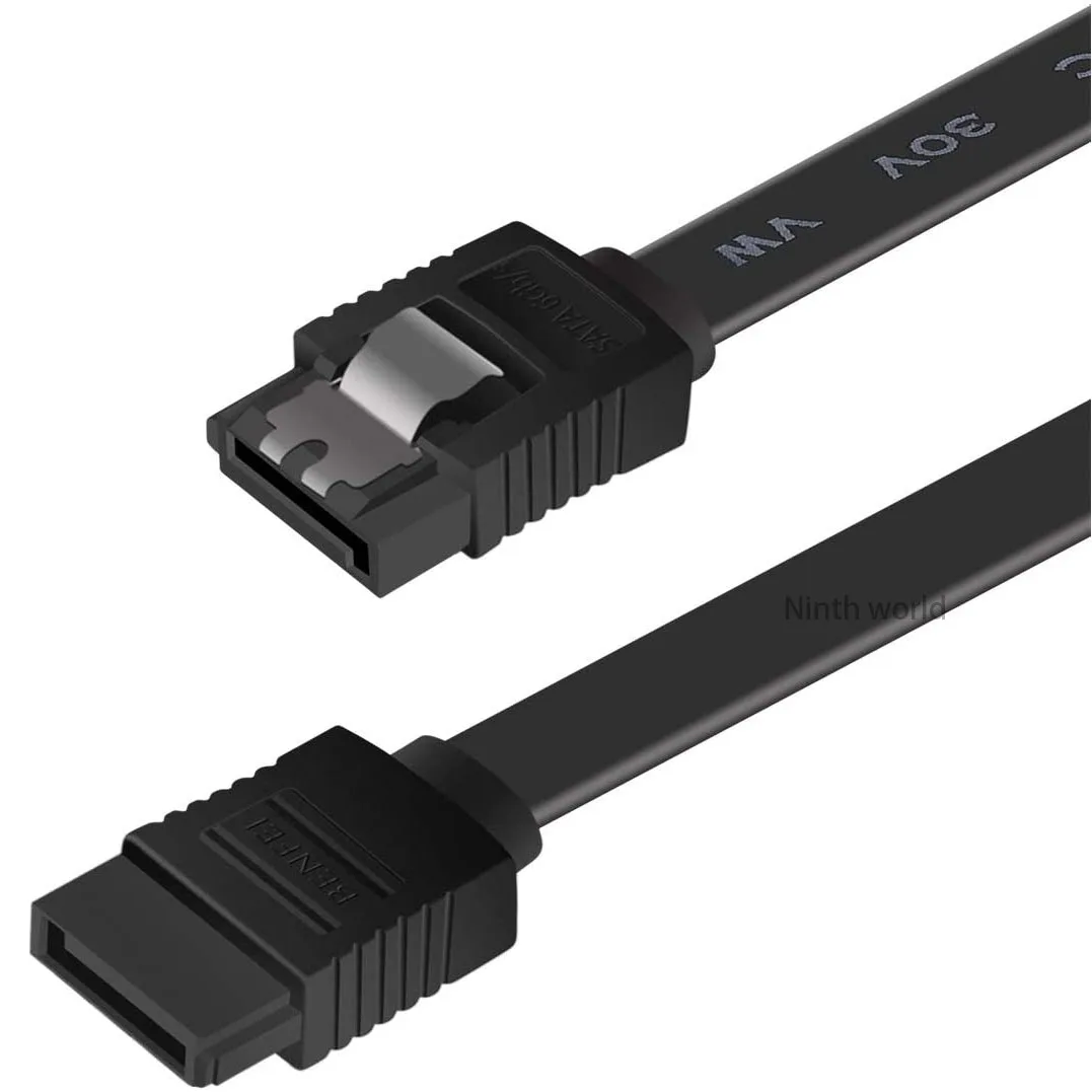 6PCS SATA III Kabel, festplatte Kabel Creation 1m 39,4 Inch SATA III 6,0 Gbps 7pin Buchse Auf Buchse Datenkabel Mit Locking latch – Detail 7