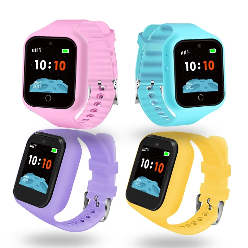 Press Screen S668 Kids Children Smart Watch 1.3 Inch 240 x 240 Gps Tracking Phone Sos Support Sim Card Smartwatch Phone