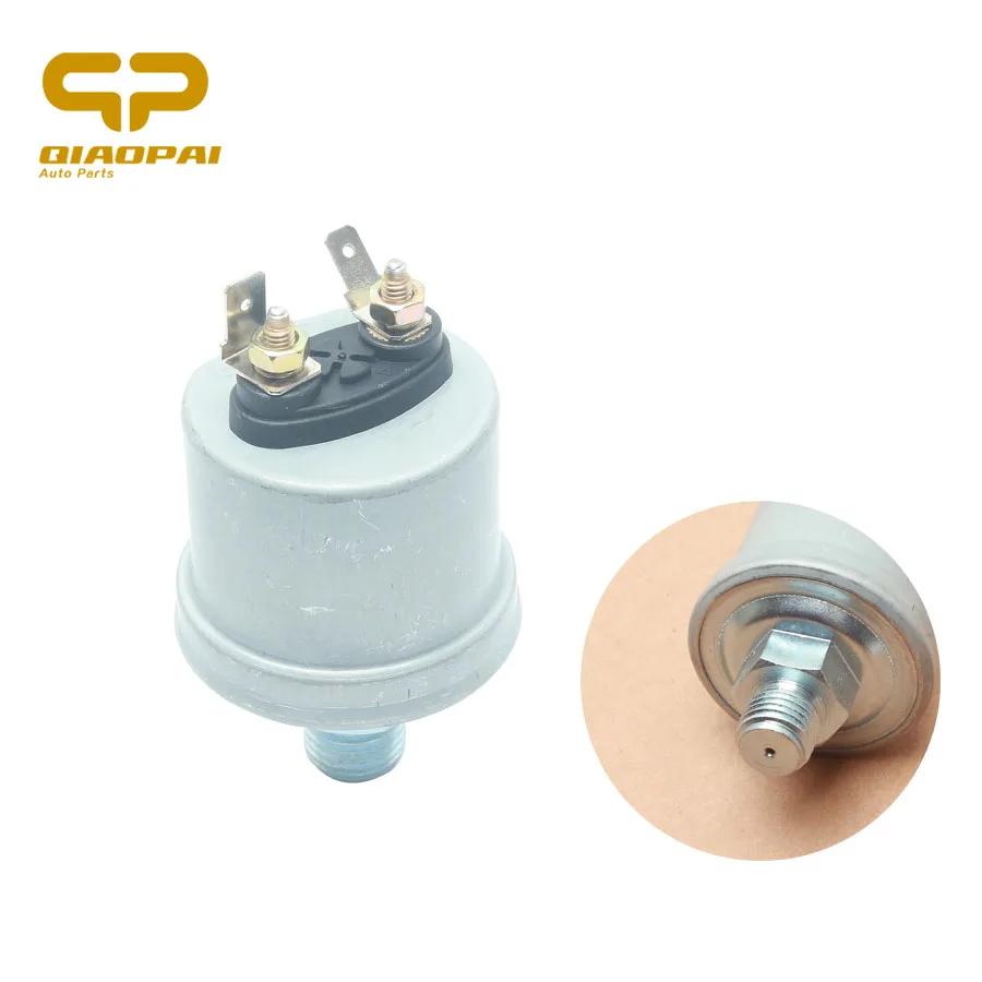 Engine Oil Pressure Sensor Alarm 0 10 Bar 1/8npt 10mm For Vdo