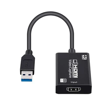 

HDMI Video o Capture Card 1080P 30Fps HDMI to USB 3.0 HDMI Capture Device for Live Streaming Conferencing