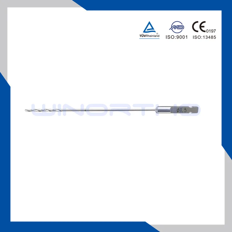 10 шт ea посылка ортопедические сверла ao быстрое соединение медицинские 0,8 мм 1,1 мм 1,5 мм