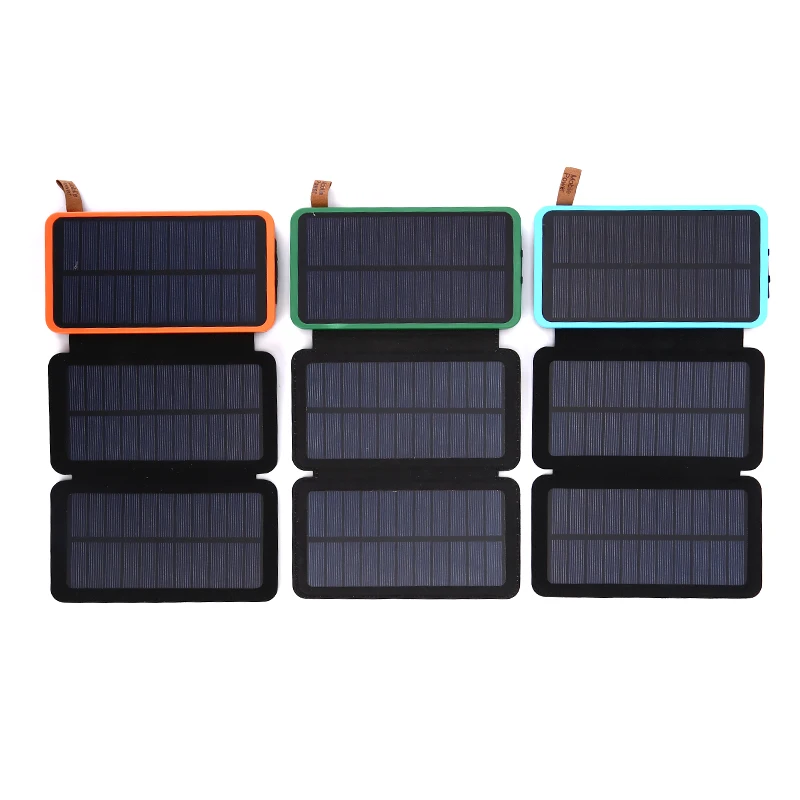Складная солнечная панель 6 Вт sunpower батарея 20000 мАч солнечная батарея универсальный телефон внешний аккумулятор зарядное устройство на открытом воздухе