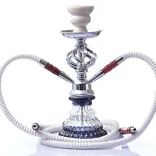 Акриловый кальян набор водная трубка-кальян с силиконовой чашей Sheesha шланг металлические щипцы кальян наргиле Cachimba аксессуары