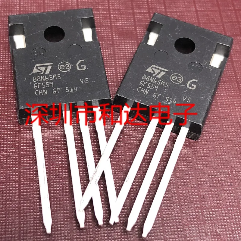5 шт. 88N65M5 STW88N65M5-4 в 247-4