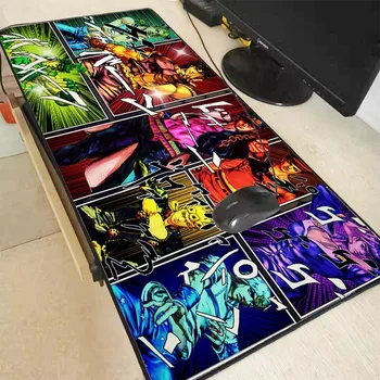 

XGZ Anime Jojo Bizarre Adventure Gamer Play Mats Lock Edge Mousepad BIG SIZE Gaming Mouse Pad Durable PC Anti-slip Mouse Mat XXL