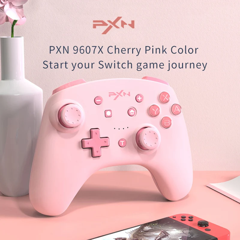 Геймпад Nintendo PXN 9607X контроллер винного цвета Bluetooth совместим с Lite/ПК USB-кабель для