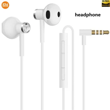 

Xiaomi Mi Dual Unit Hi-Res 3.5MM In-Ear Earphone HandsFree/Mic Stereo Earbuds For Mi 5 5X 6X Redmi Note 4 5 6 7 8 Pro A2 A3 CC9