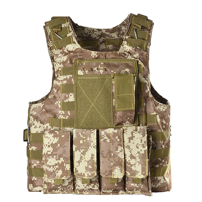 Tactical Vest Мужская одежда высокого качества на открытом воздухе Военная Униформа камуфляжная рубашка тактическая одежда полный Маскировка ACU Настоящий мужской Frogman - Цвет: Tactical Vest