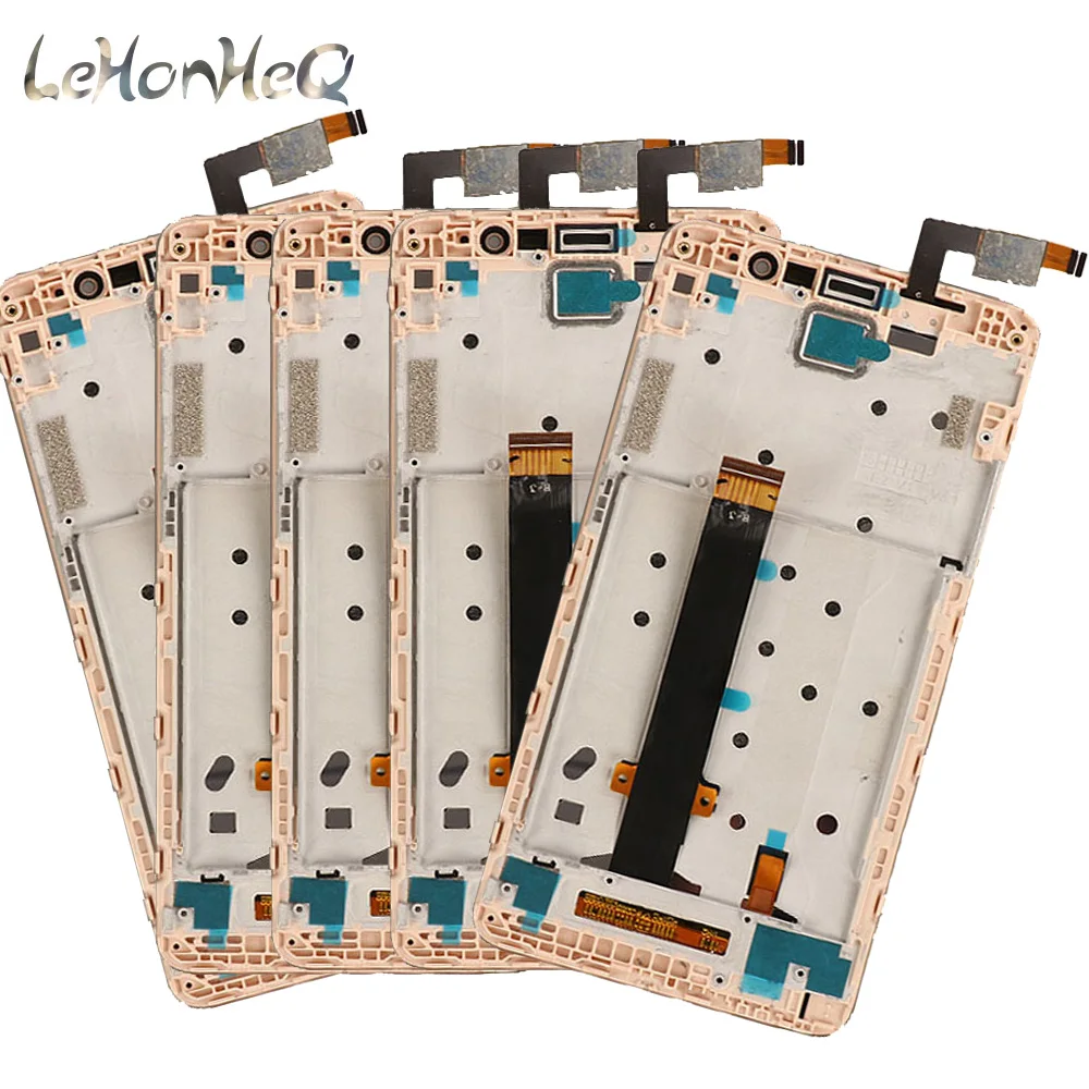 

10 piece/lot For Xiaomi Redmi Note 3 LCD Display Touch screen Digitizer Assembly For Redmi Note3 150mm Snapdragon 650 with Frame