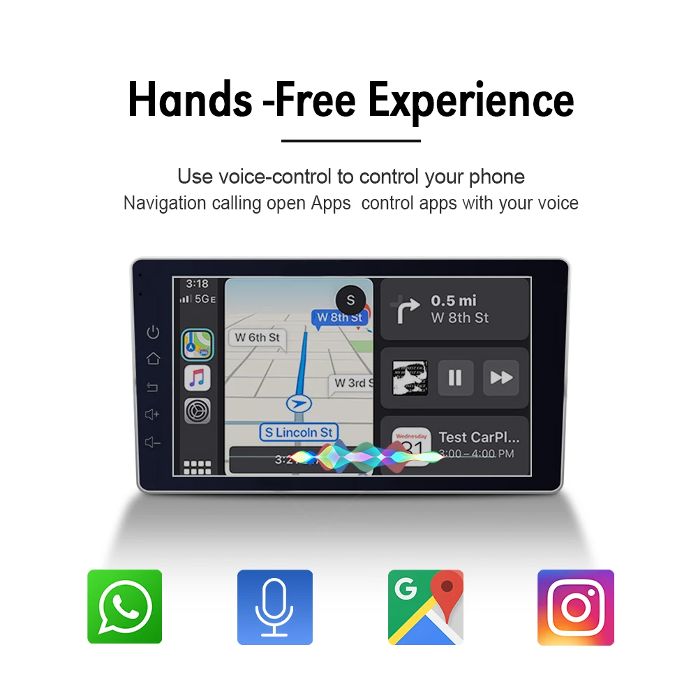 Carlinkit Горячая Apple CarPlay беспроводной ключ Android Авто USB Smart Link для навигационный плеер