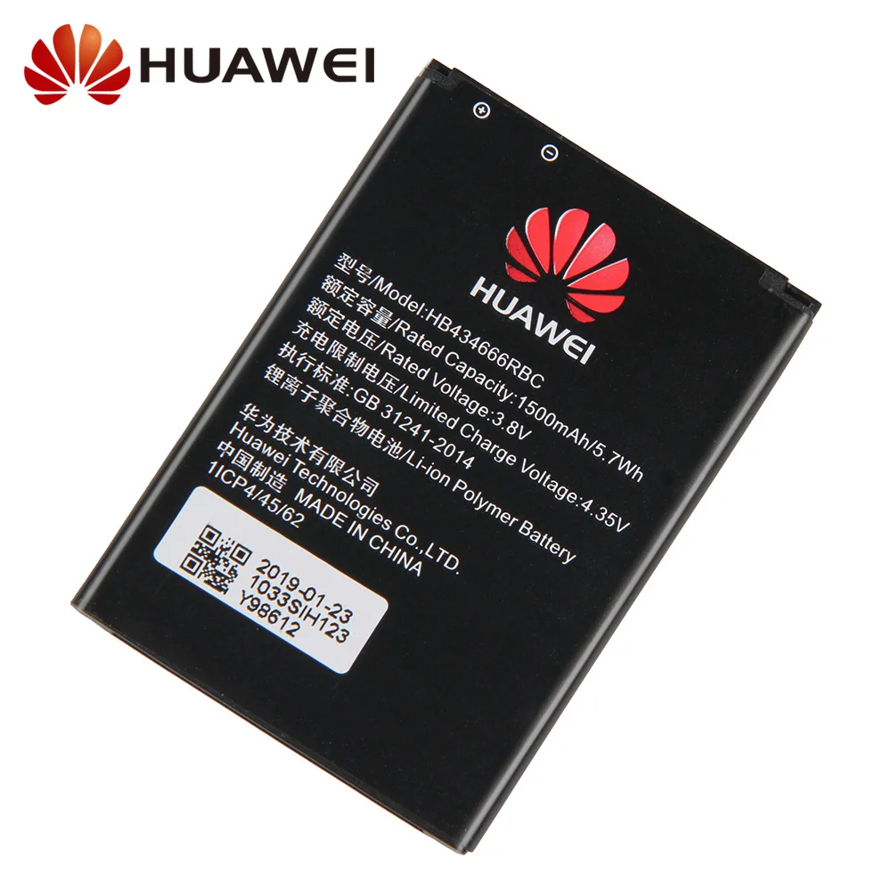Оригинальная сменная батарея HB434666RBC для Huawei E5573 E5573S искусственная фотография