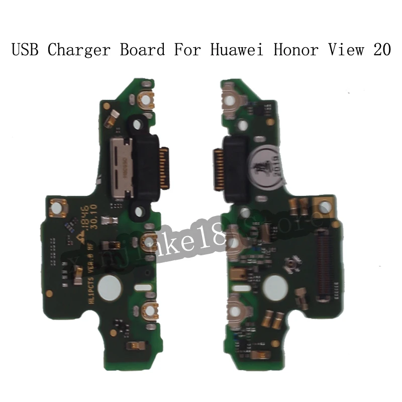 

For Huawei Honor View 20 USB Plug Charger Board Microphone Module Cable Connector For Huawei V20 replacement Phone Parts kit