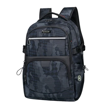 

Laptop Backpack for men and women Waterproof Camouflage with USB Charging College School EDISON Large Capacity Casual Daypack