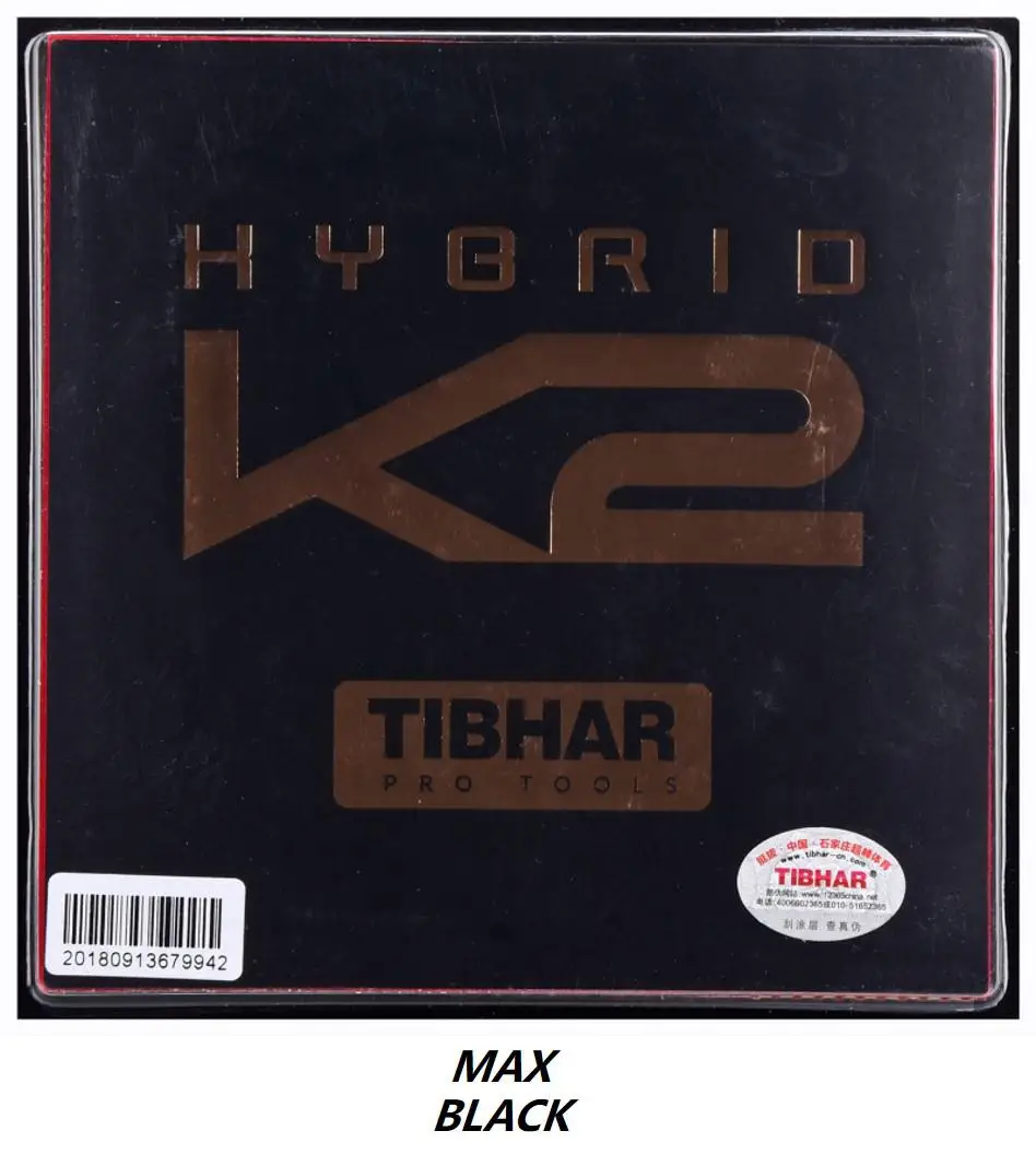 Original Tibhar Table Tennis Rubber Hygrid K1 K1plus K1pro K2 Ping Pong Racket Pimples In Rubbers - Цвет: K2