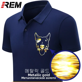 

mens polos shirt Summer Novelty Bull Terrier Dog Design polo-shirt Men Hip Hop Short Sleeve O-neck Cotton polo Shirts Cool