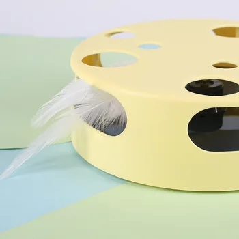 

Second Generation Play with Cat Device Upgraded Version Cat Catching Box Toy Cat IQ Training Toy StorageCatCatching Box Maze Box