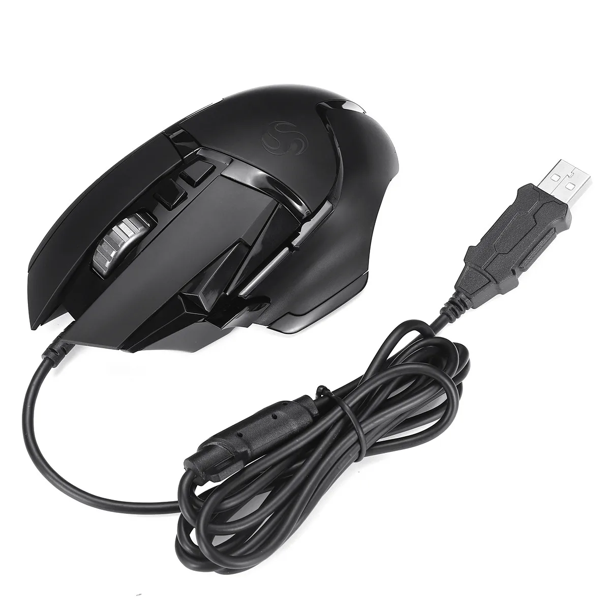 RGB игровая мышь 11 клавиш dpi 4 регулировки 20 миллионов прочных кнопок эргономичный дизайн для Windows для Mac для Android мышь