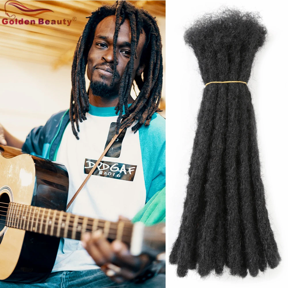 Golden Beauty Synthetic Hair Extensions 10inch Dreadlocks Fashion Hip Hop Style Men Handmade Crochet Dread Lock Janet Collection кастрюля fissman janet 6 1 л