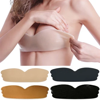 

Sexy Bra Lingerie Femme Breast Lift Tape Silicon Bra Push Up Invisible Bras For Women Self Adhesive Nipple Covers Bralettes Pads