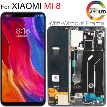 

Amoled for Xiaomi Mi 8 LCD MI 8 Explorer Display Digitizer Assembly Touch Screen Replacement 6.21"for Xiaomi Mi8 LCD Mi 8 SE LCD