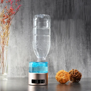 

Portable 100ML SPE/PEM Rich Hydrogen Generator Cup Water Filter Water Alkaline Ionizer Bottle with Drain Hole USB Rechargeable