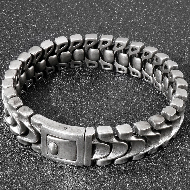 Men Chain Bracelet 925 Sterling Silver Bangle Hand Chains Man Link  Bracelets 1Pc 