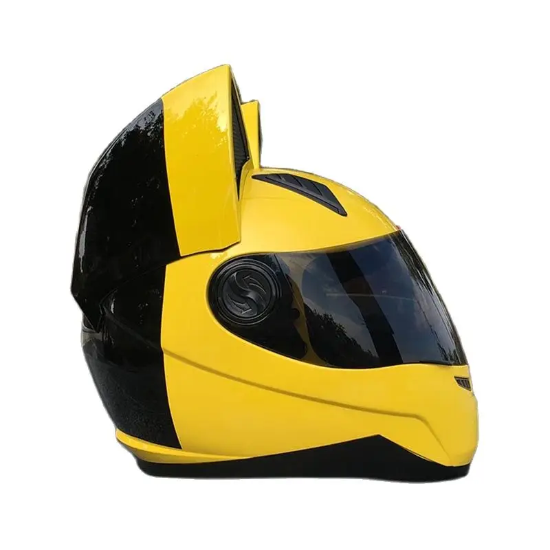 Nitrinos Kedi Kulak Notorcycle Kask Dort Mevsim Anti Sis All Over Kedi Kulak Kask Capraz Ulke Adam Ve Kadin Yaris Kask Helmets Aliexpress