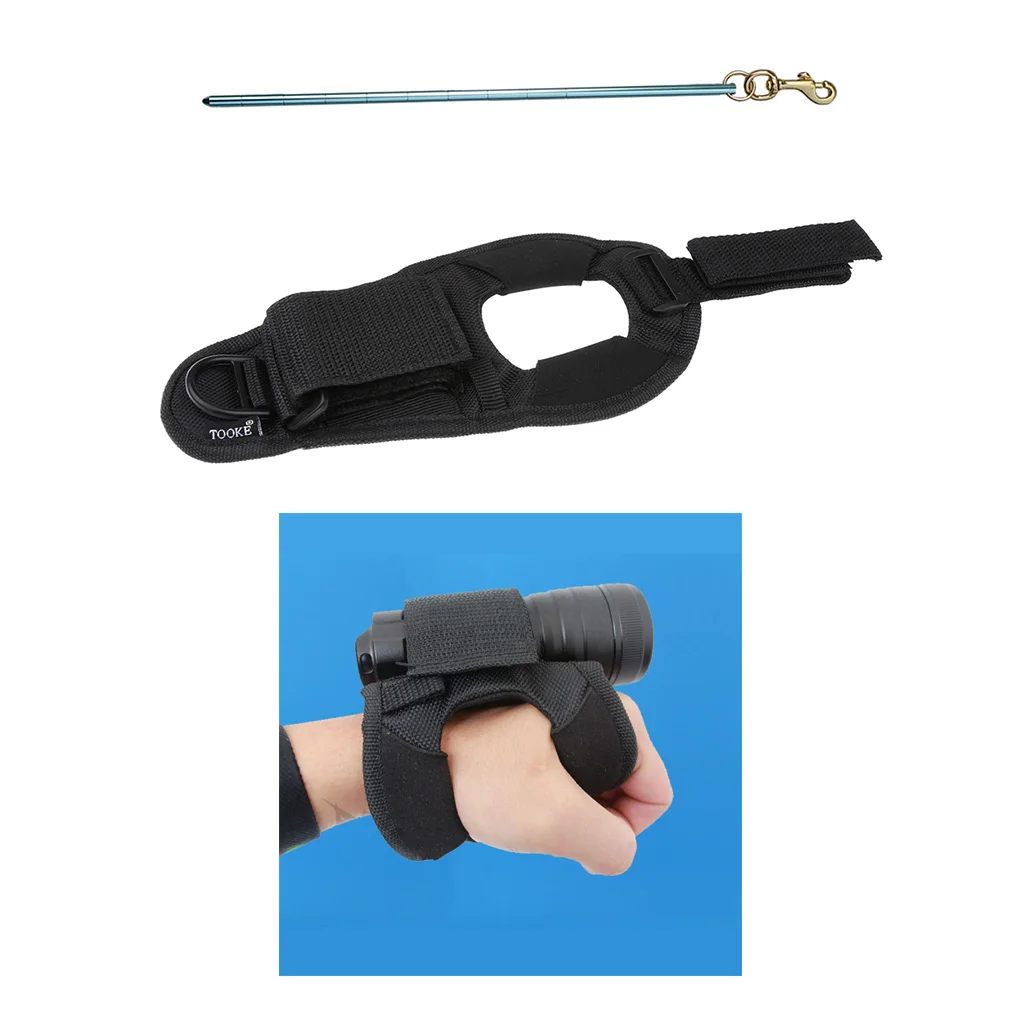 Scuba Diving Pointer Lobster Stick Pointer Rod With Scuba Flashlight