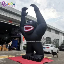 Бинго®5,5 м высокая надувная Горилла/обезьяны воздушный шар надувные гигантские животные серии модель для рекламы дисплей