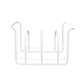

1 PC Dish Storage Rack Practical Multifunctional Durable Utensil Caddy Plate Holder Storage Shelf For Sponge Tableware Dishcloth