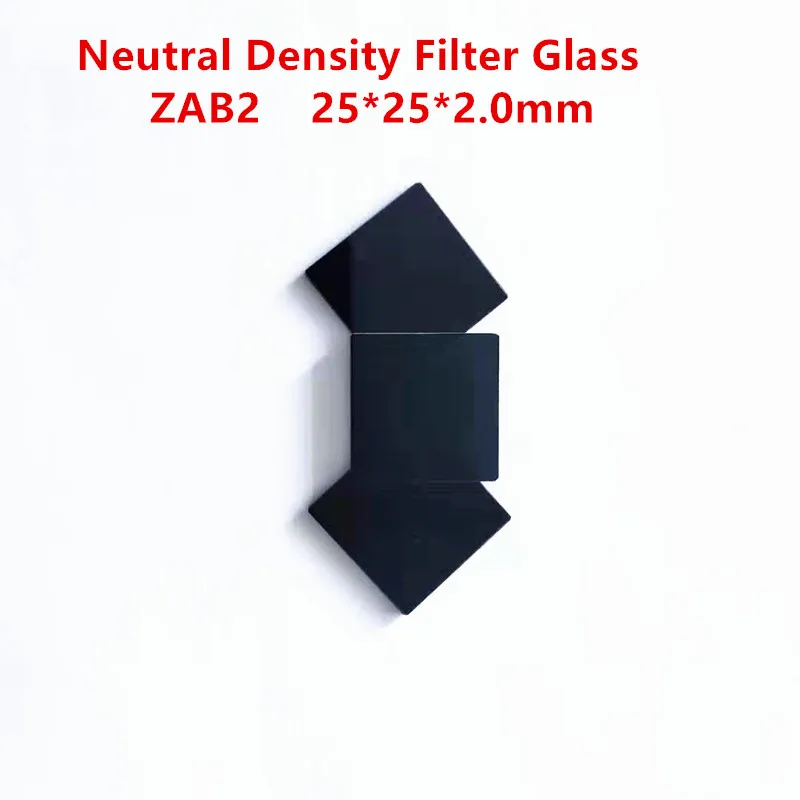 ND Glass ZAB2 25*25*2 мм фильтр нейтральной плотности NG3 уменьшающий