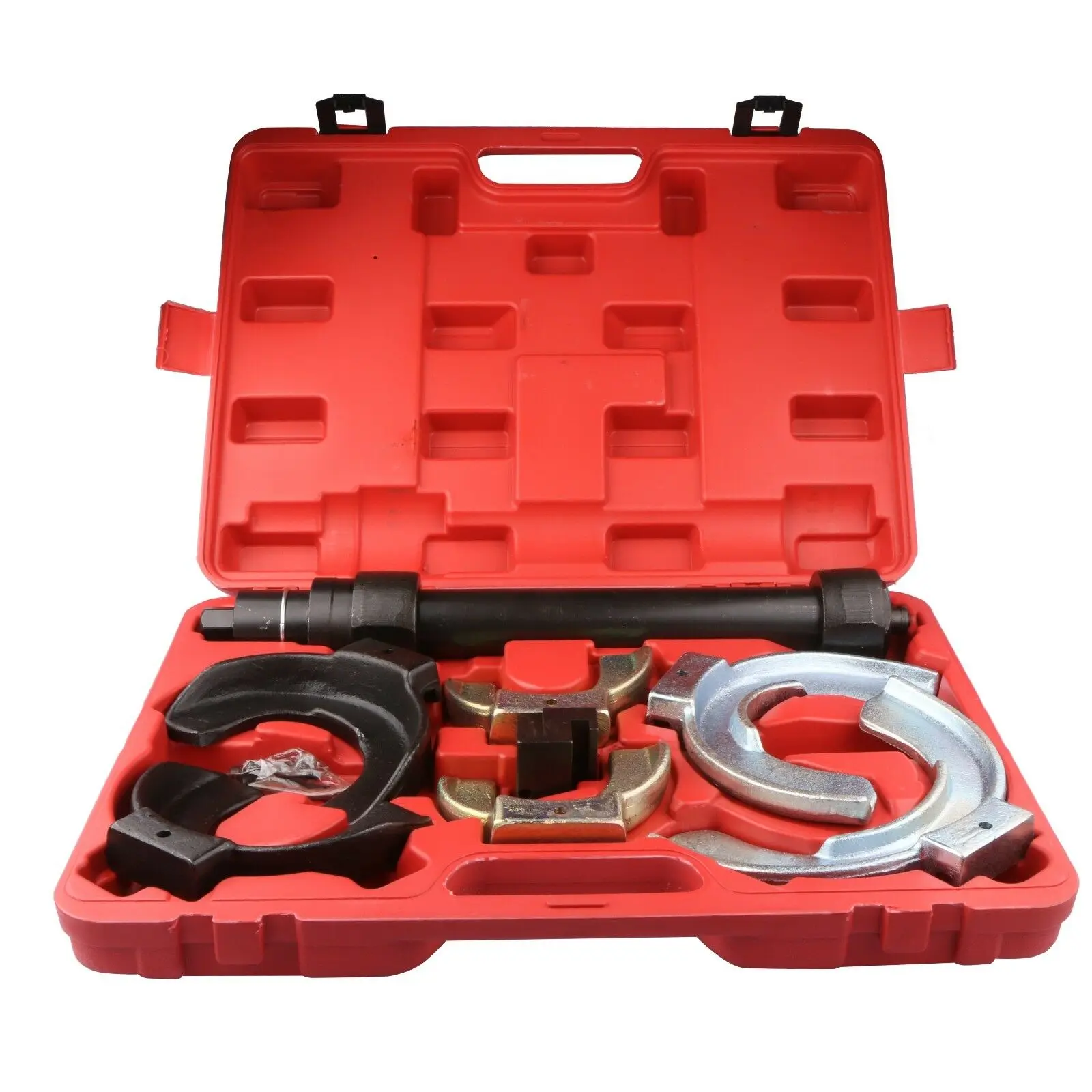Multi Use MacPherson Interchangeable Fork Spring Compressor Tool Set