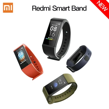

2020 New Xiaomi Redmi Band Smart Wristband Fitness Bracelet 1.08" large screen color display Heart Rate Monitor Activity Tracker