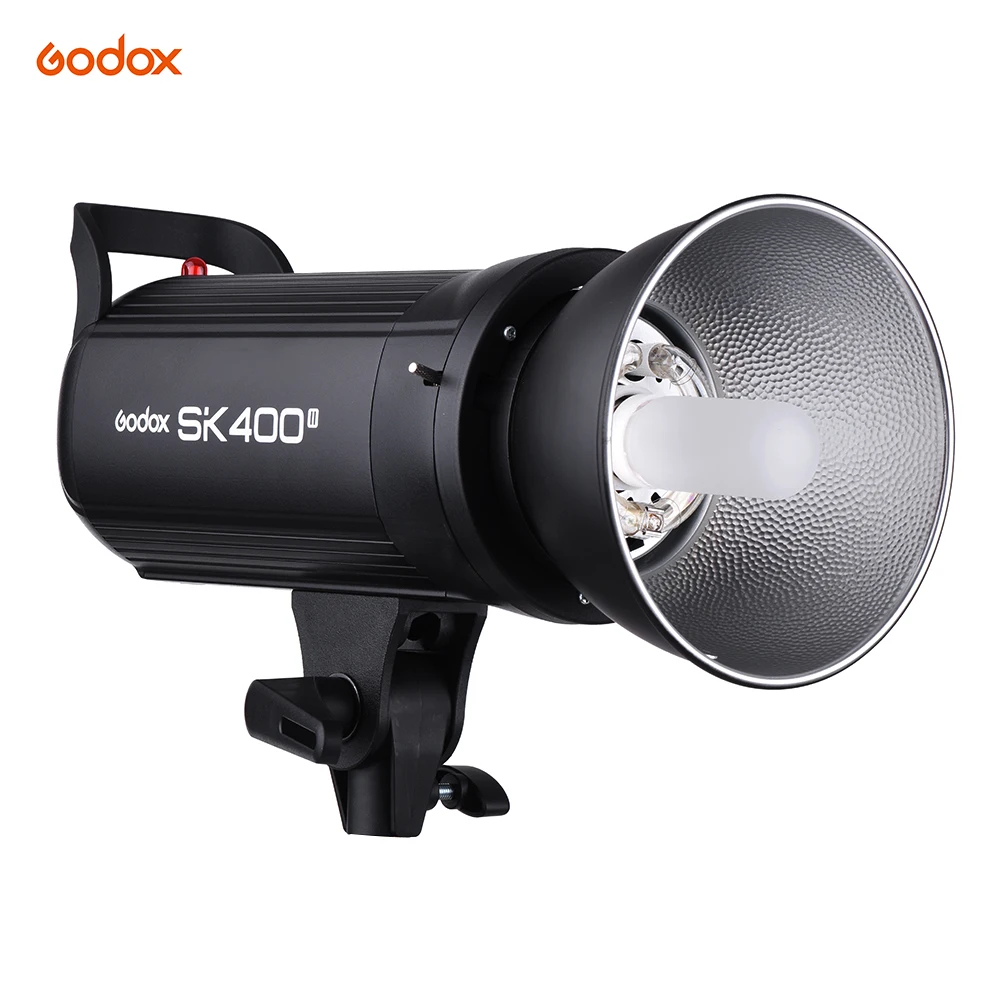 SK400II Профессиональная студийная стробоскопическая вспышка Godox SK300II SK400II 300Ws 400Ws GN65 со встроенной беспроводной системой 2,4G - Цвет: SK400II