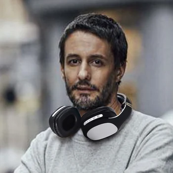 

Portable Wireless Bluetooth Headphones Stereo Headset Adjustable Gaming Earphones Sport Bluetooth Headset EK-MH3