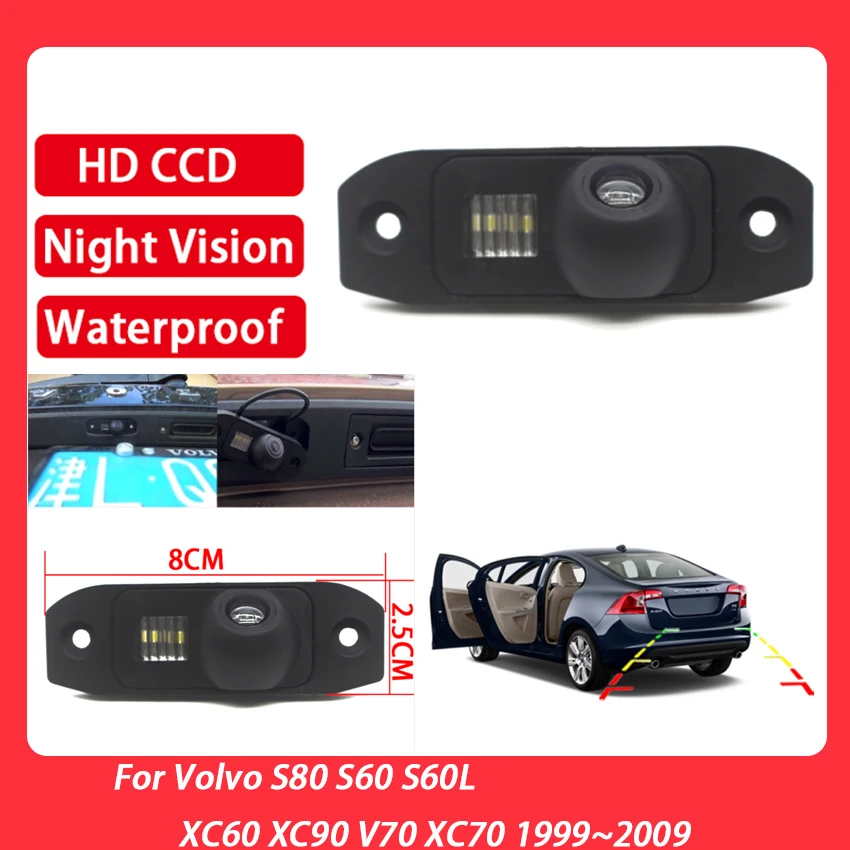 Car Rear View Reverse Camera For Volvo S80 S60 S60L XC60 XC90 V70 XC70